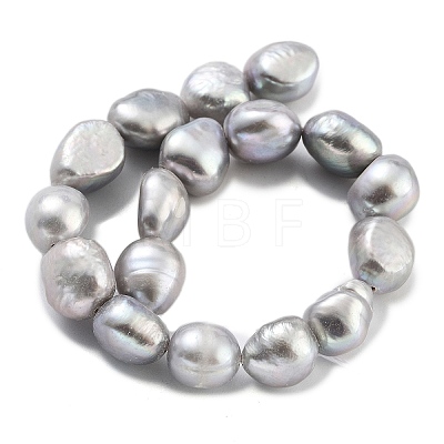 Dyed Natural Cultured Freshwater Pearl Beads Strands PEAR-P062-30C-1