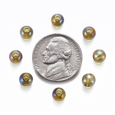 Transparent Acrylic Beads LS-MACR-S370-B6mm-737-1