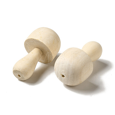 Natural Wood Beads WOOD-Q048-02B-1