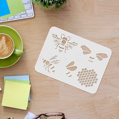 Large Plastic Reusable Drawing Painting Stencils Templates DIY-WH0202-136-1