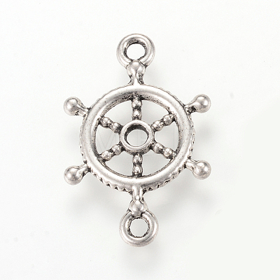 Tibetan Style Alloy Links connectors TIBE-Q066-13AS-RS-1