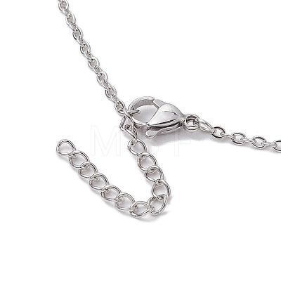 304 Stainless Steel Cable Chains Necklaces NJEW-JN04713-01-1
