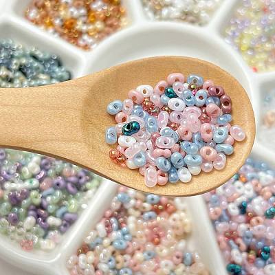 Transparent Glass Seed Beads FIND-U017-18G-1