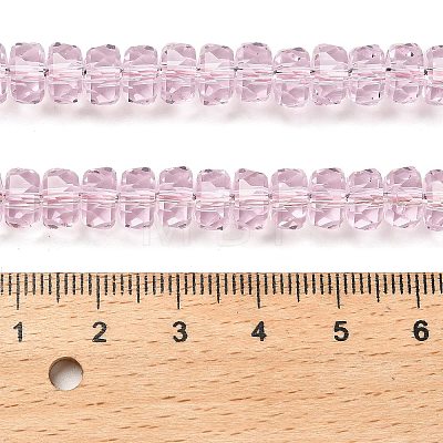 Transparent Glass Beads Strands EGLA-K071-05B-1