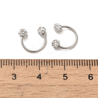 304 Stainless Steel Piercing Body Jewelry AJEW-C033-01B-P-1
