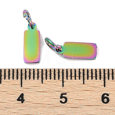 Ion Plating(IP) 304 Stainless Steel Pendants STAS-I311-31A-RC-1