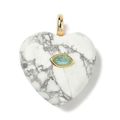 Natural Gemstone Pendants G-P585-03G-1