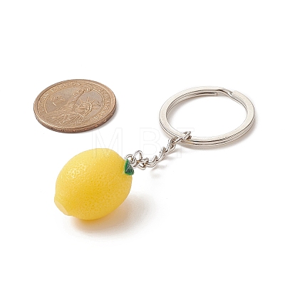 Fruit & Vegatable Resin Pendant Keychain KEYC-JKC00438-1