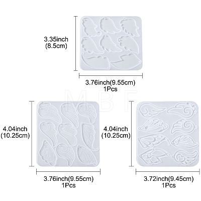 1Pc DIY Pendant Molds AJEW-FS0001-32A-1