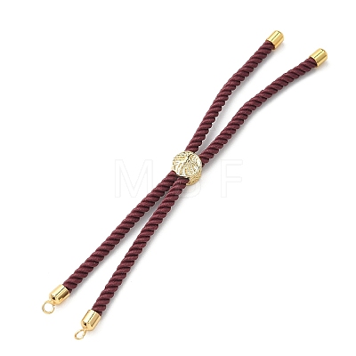 Cotton Cord Bracelet Making KK-F758-03-02-G-1