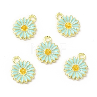 Alloy Enamel Charms FIND-H035-01C-LG-1