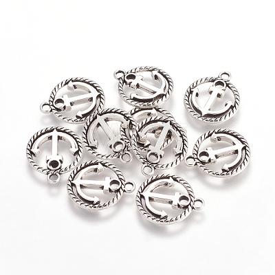 Tibetan Style Alloy Pendants X-TIBEP-3768-AS-LF-1
