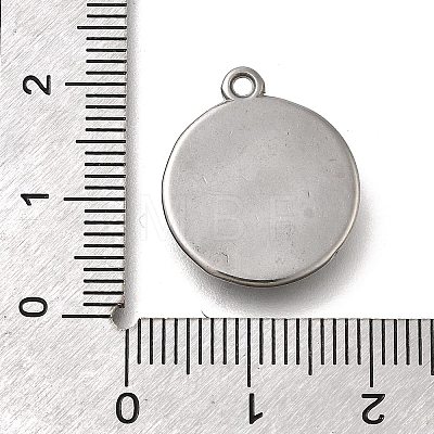 304 Stainless Steel Pendants STAS-C119-11P-1