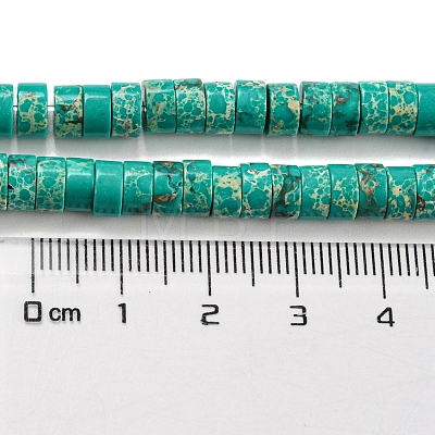 Synthetic Imperial Jasper Dyed Beads Strands G-D077-D01-01D-1