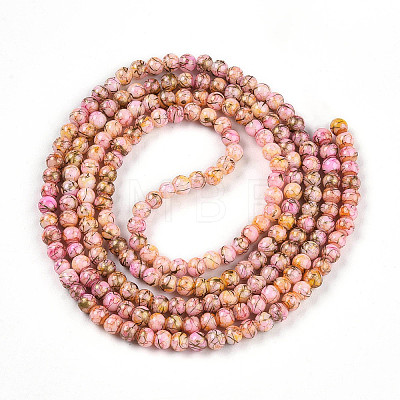 Baking Paint Glass Beads X1-DGLA-N003-4mm-B02-1