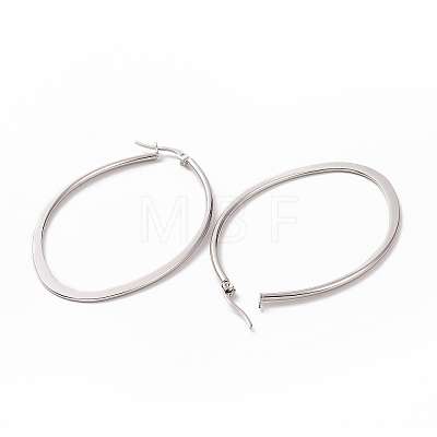 304 Stainless Steel Hoop Earring EJEW-P066-42P-1