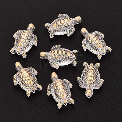 Transparent ABS Plastic Beads TACR-T029-80A-1