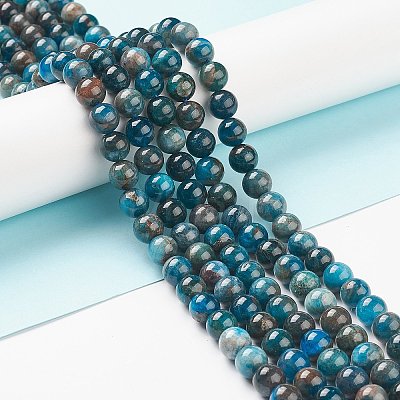 Natural Apatite Beads LS-G-E481-05-8mm-01-1