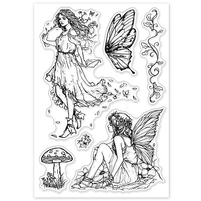 Custom PVC Plastic Clear Stamps DIY-WH0448-0672-1