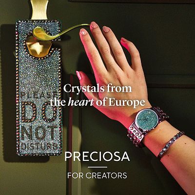 Preciosa® Crystal Hotfix Flatback Stones Y-PRC-HSS12-20020-1