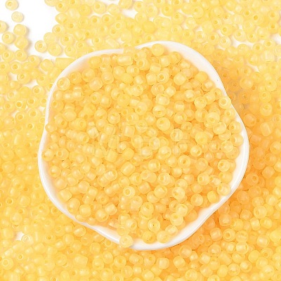 6/0 Luminous Glass Seed Beads SEED-NH0001-01L-1