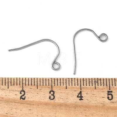 316 Surgical Stainless Steel Earring Hooks STAS-Z124-02C-P-1