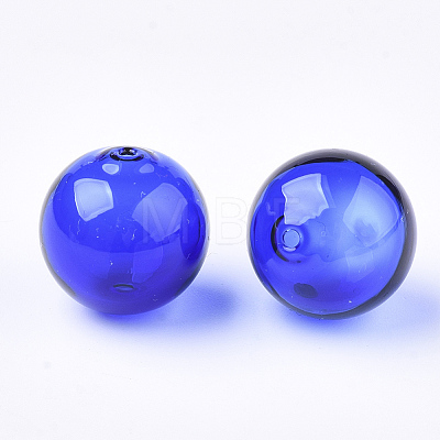 Handmade Blown Glass Beads BLOW-T001-32A-01-1