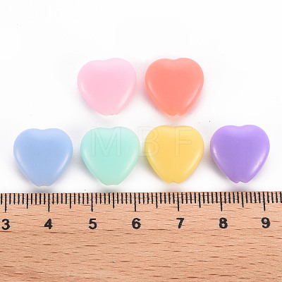 Opaque Acrylic Beads TACR-S154-44D-1