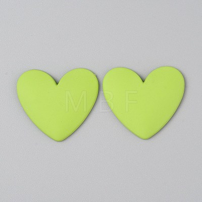 Opaque Resin Cabochons RESI-WH0041-03D-1