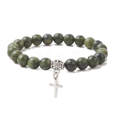 201 Stainless Steel Charm Bracelets BJEW-JB13245-1