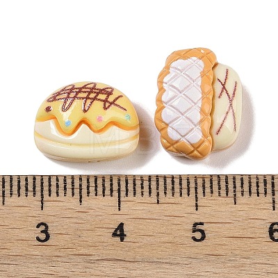 Bread Resin Decoden Cabochons RESI-H162-05-1