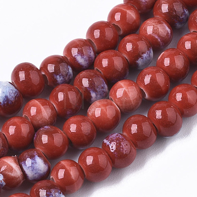 Handmade Porcelain Beads PORC-S498-19B-06-1