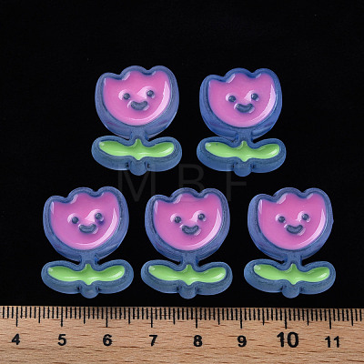 Transparent Acrylic Beads X-MACR-S374-03B-04-1
