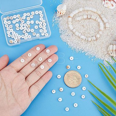  Freshwater Shell Beads Strands BSHE-NB0001-16-1