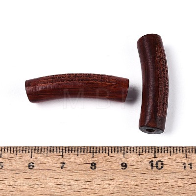 Natural Sandalwood Beads WOOD-N021-09C-1
