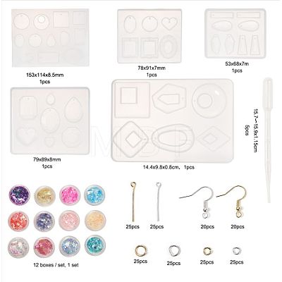 DIY Earring Jewelry DIY-CJ0006-01-1