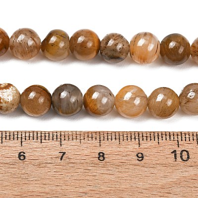 Natural Tiger Quartz Beads Strands GG-NH0013-A01-8mm-1