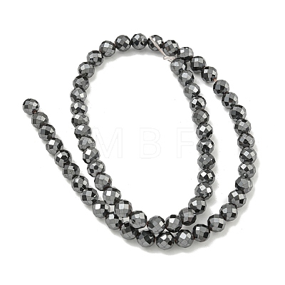 Non-magnetic Synthetic Hematite Beads Strands G-I365-16B-1