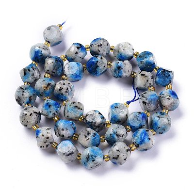 Natural K2 Stone Beads Strands G-A030-B13-10mm-1