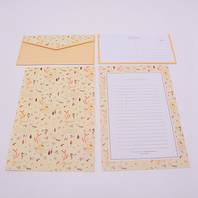 Paper Envelopes & Letter Papers DIY-WH0204-24G-1