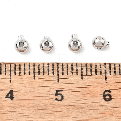 SHEGRACE Brass Crimp Beads XGRPCH004-189P-1