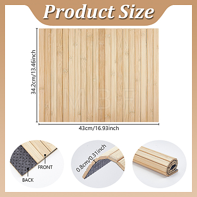 Bamboo Sofa Armrest Tray AJEW-WH0816-622-1