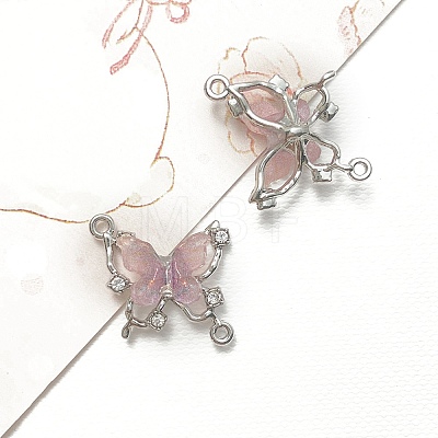 Butterfly Platinum Alloy Pendants PW-WGA9A20-06-1