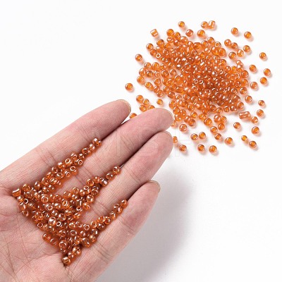 (Repacking Service Available) Glass Seed Beads SEED-C015-4mm-109B-1
