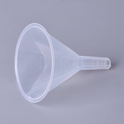 Plastic Funnel Hopper AJEW-WH0109-03B-1