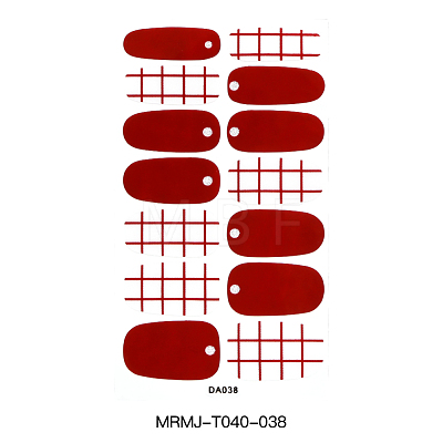 Full Cover Nail Art Stickers MRMJ-T040-038-1