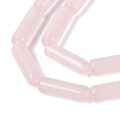 Imitation Jade Glass Beads Strands GLAA-N070-01A-B02-1