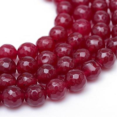 Natural White Jade Bead Strands G-R346-12mm-02-1