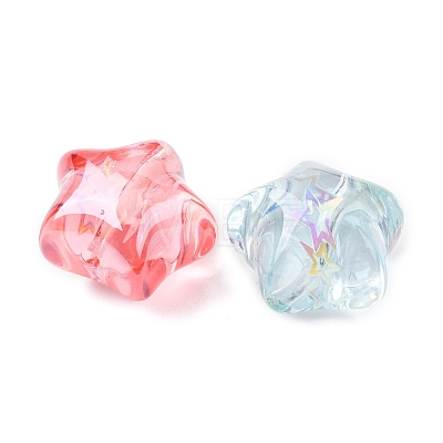 Luminous Transparent Resin Beads RESI-B039-13-1