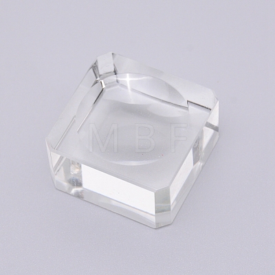 Glass Crystal Ball Stand ODIS-WH0007-07C-1
